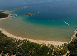 Paradiesischen Strand